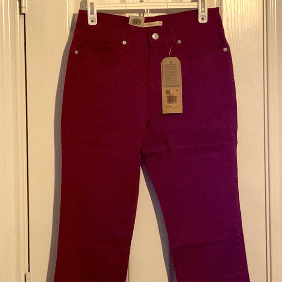 Levis classic stretch fabric mid rise straight leg relaxed fit jean - Picture 8 of 9